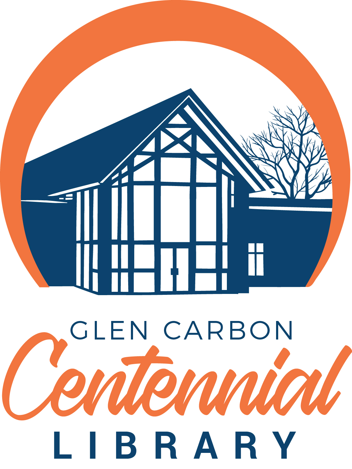 Homepage of Glen Carbon Centennial Library