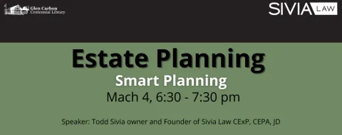 Image of Estate Planning: Smart Planning March 4th 6:30pm